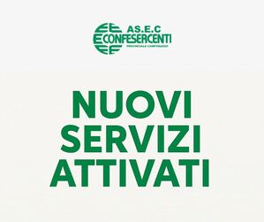 AS.E.C CONFESERCENTI ATTIVA NUOVI SERVIZI