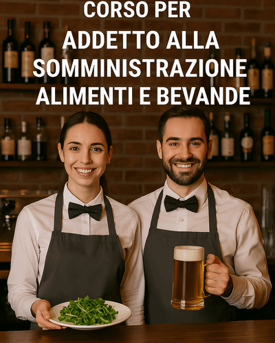 corso ADDETTO ALLA SOMMINISTRAZIONE E COMMERCIO DI ALIMENTI E BEVANDE
